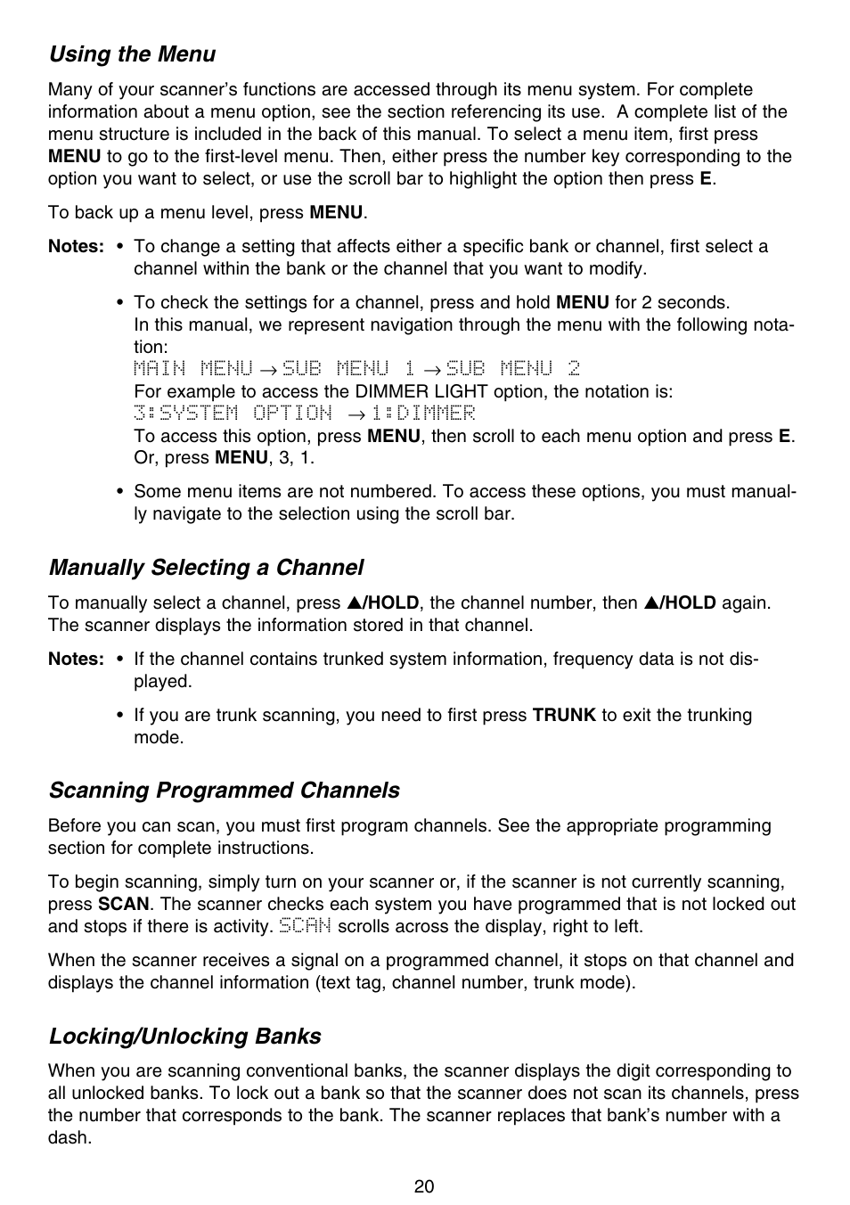 Uniden APCO 25 User Manual | Page 26 / 84