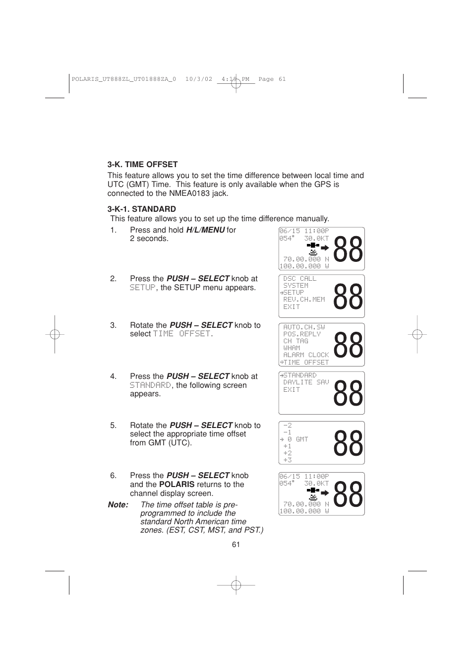 Uniden POLARIS User Manual | Page 64 / 76