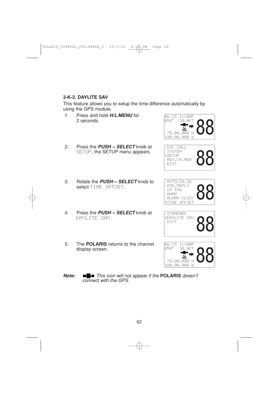 Uniden POLARIS User Manual | Page 65 / 76