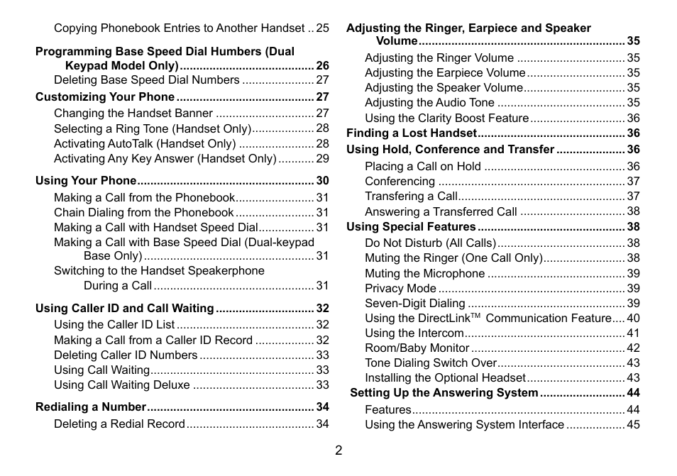 Uniden DCT758 User Manual | Page 3 / 76