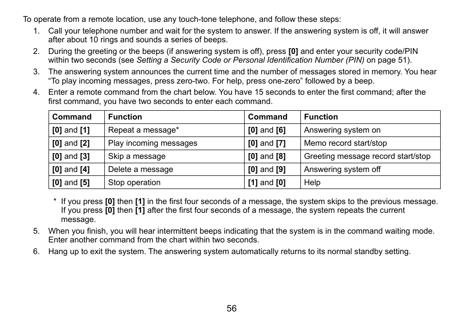 Uniden DCT758 User Manual | Page 57 / 76