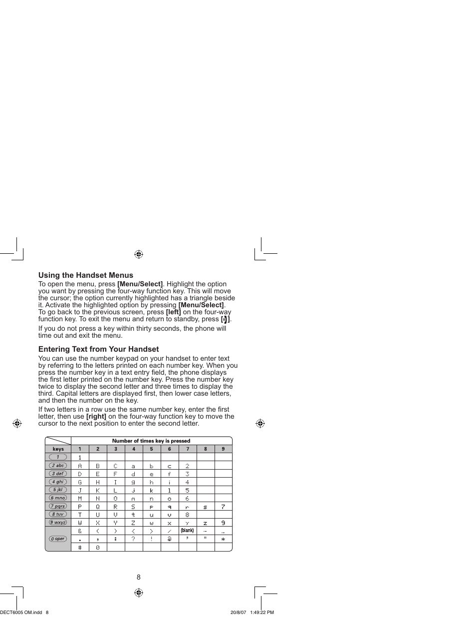 Uniden DECT 6035 User Manual | Page 9 / 20