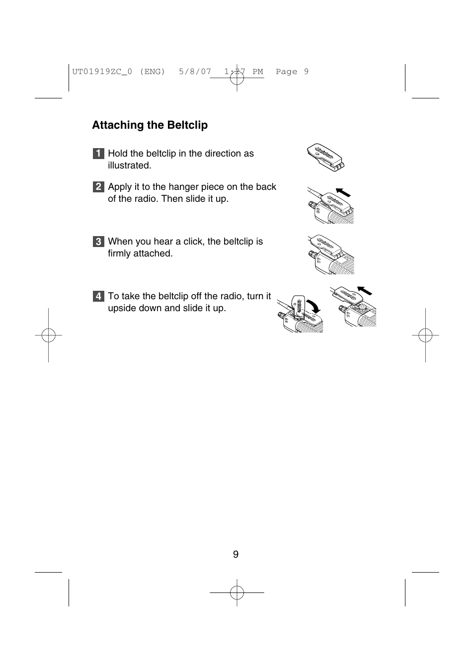 Uniden MHS350 User Manual | Page 11 / 36