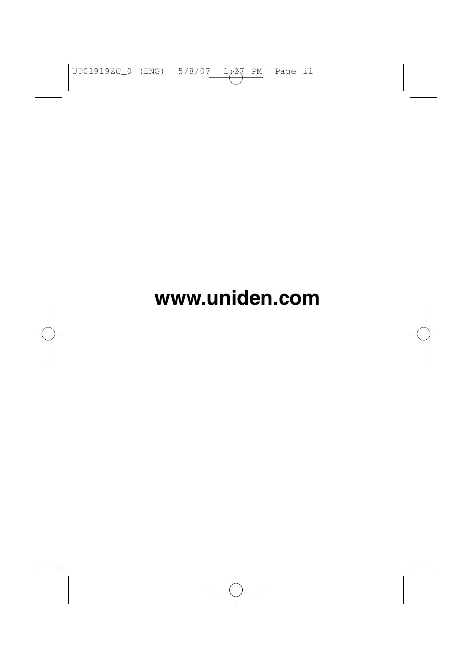 Uniden MHS350 User Manual | Page 2 / 36