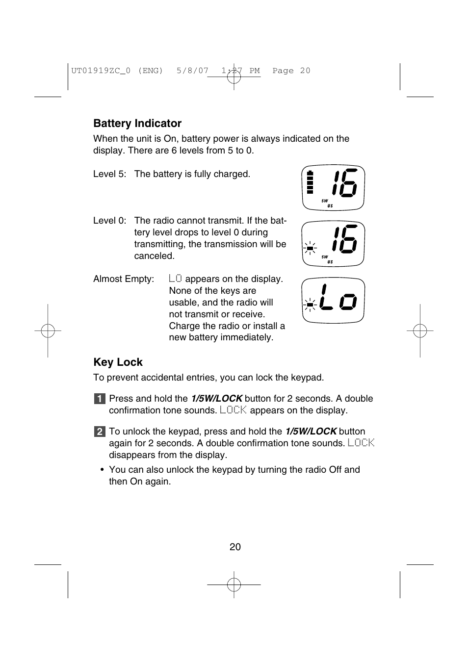 Uniden MHS350 User Manual | Page 22 / 36