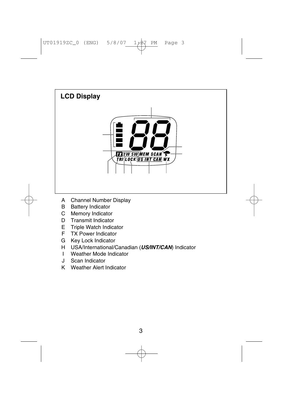 Uniden MHS350 User Manual | Page 5 / 36