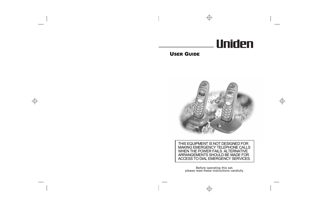 Uniden DECT1915 User Manual | 63 pages