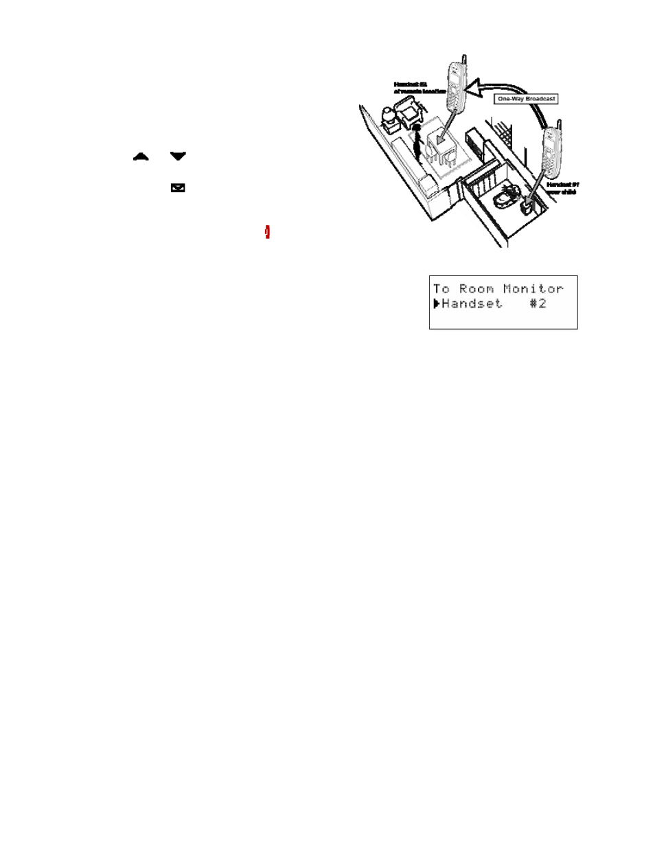 Room/baby monitor | Uniden DCT7585 User Manual | Page 43 / 76