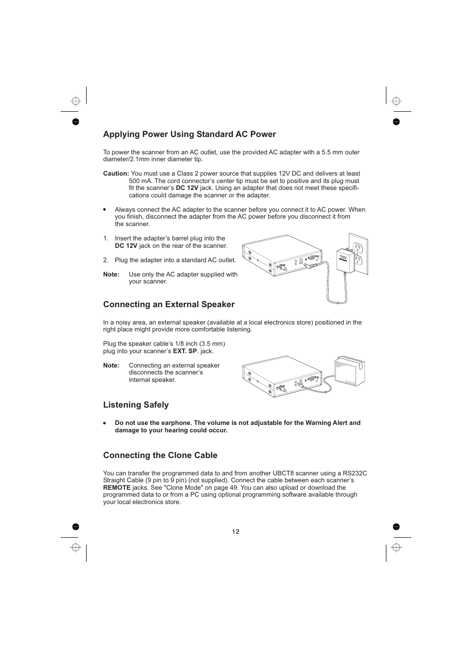 Uniden UBCT8 User Manual | Page 16 / 68