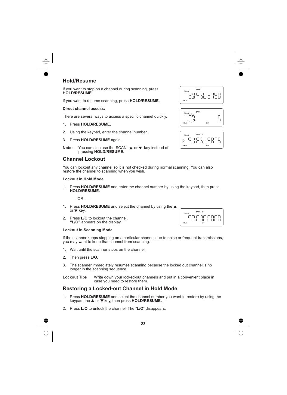 Uniden UBCT8 User Manual | Page 27 / 68