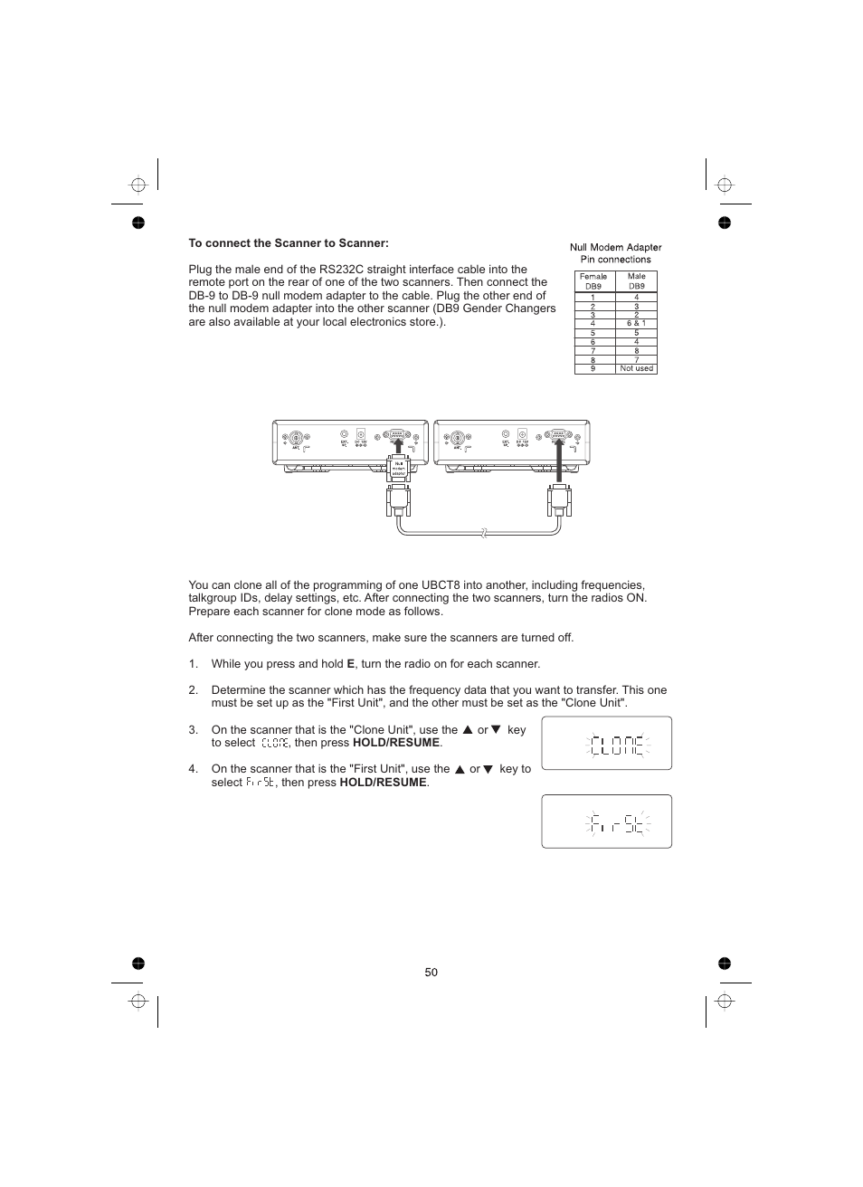 Uniden UBCT8 User Manual | Page 54 / 68