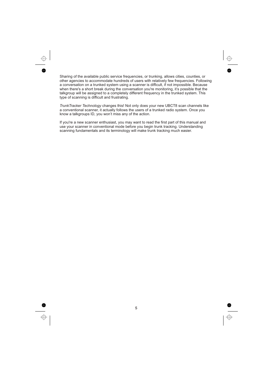 Uniden UBCT8 User Manual | Page 9 / 68