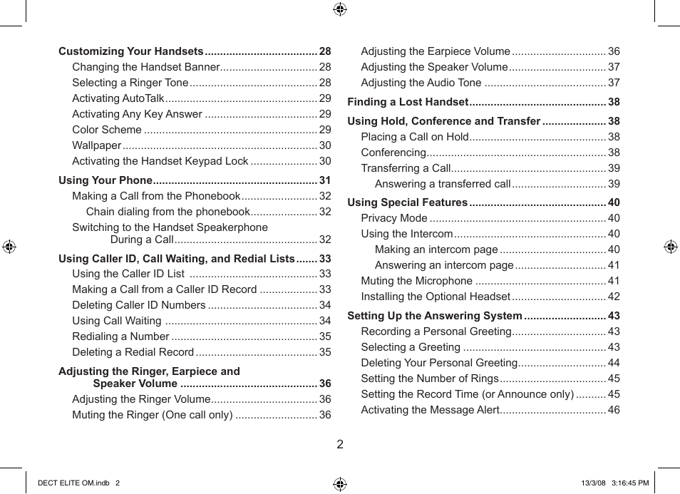 Uniden 9035 User Manual | Page 3 / 68