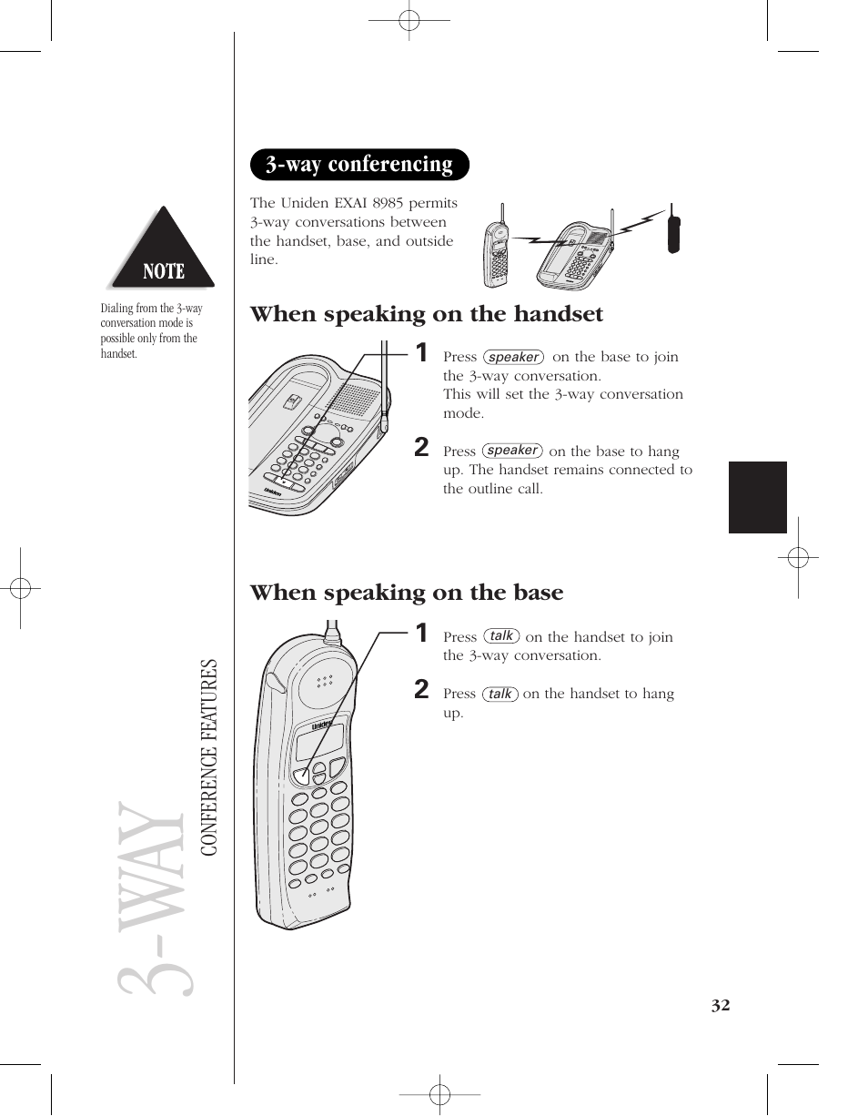 W ay | Uniden 8985 User Manual | Page 35 / 62