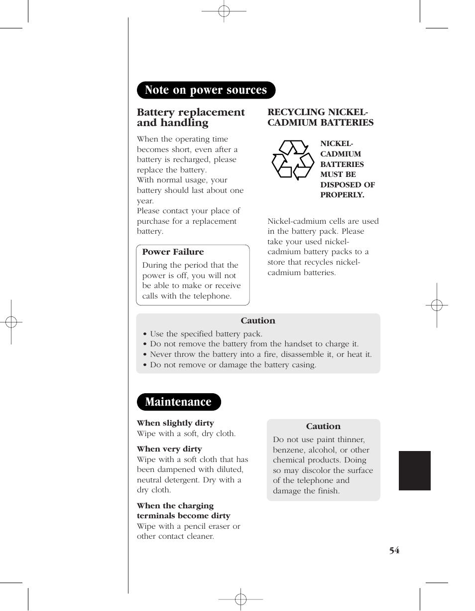 Ni-cd | Uniden 8985 User Manual | Page 57 / 62