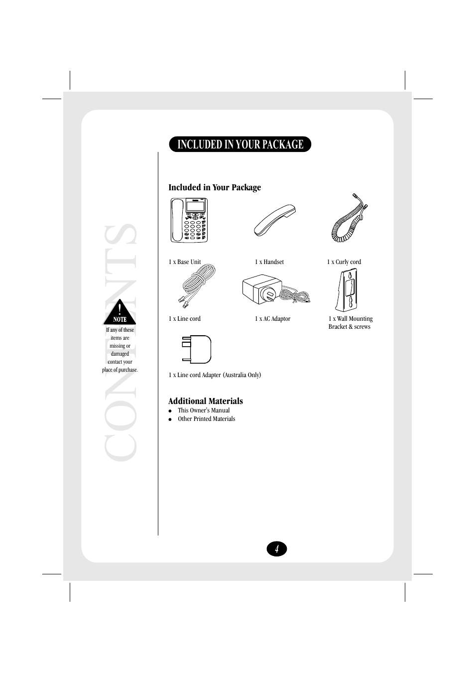 Uniden FP106 User Manual | Page 10 / 32