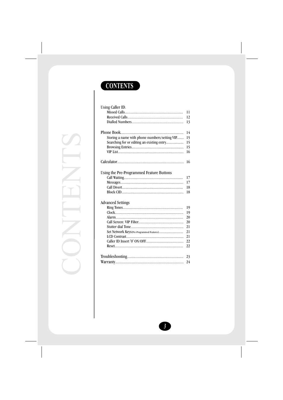 Uniden FP106 User Manual | Page 9 / 32