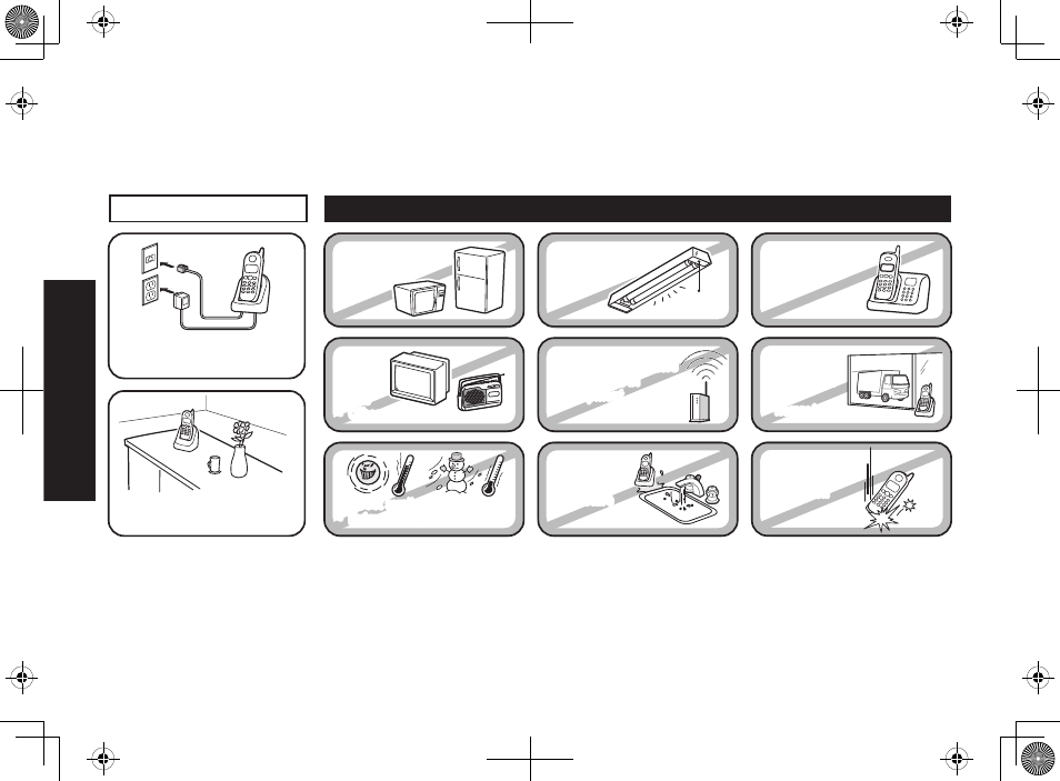 Installing the phone, Choosing the best location | Uniden DECT2085-4WX User Manual | Page 6 / 68