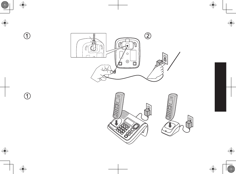 Charging the handsets | Uniden DECT2085-4WX User Manual | Page 9 / 68