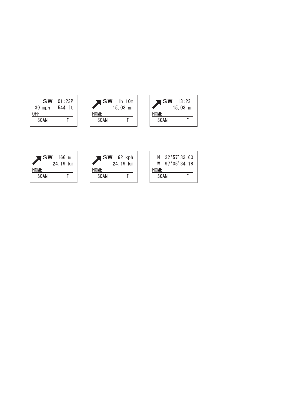 Gps display mode | Uniden BCT15 User Manual | Page 133 / 152