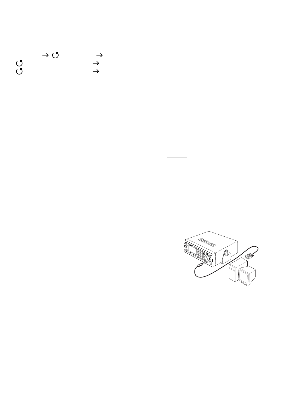Initializing the scanner’s memory, Connecting your scanner to a personal computer | Uniden BCT15 User Manual | Page 70 / 152