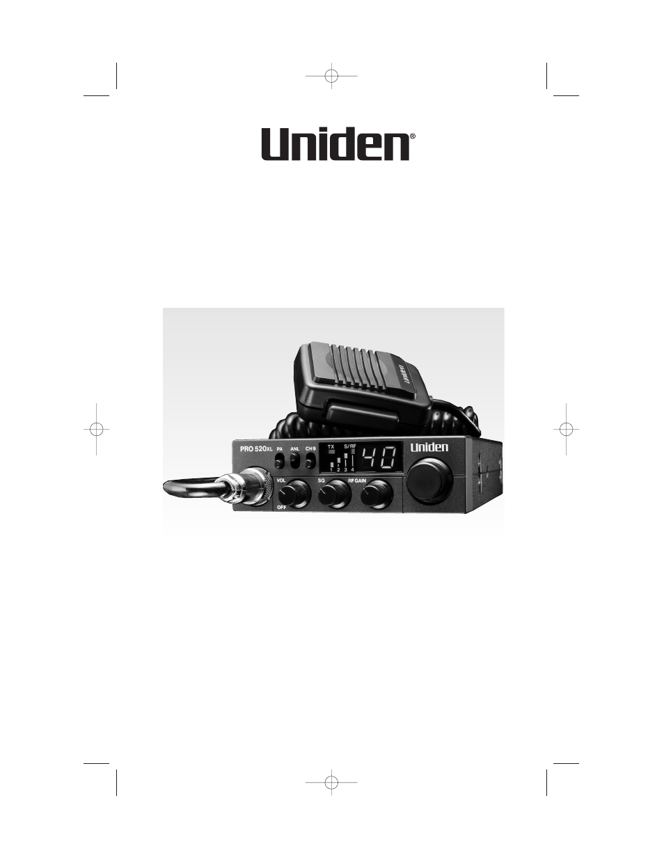 Uniden PRO 520XL User Manual | 12 pages