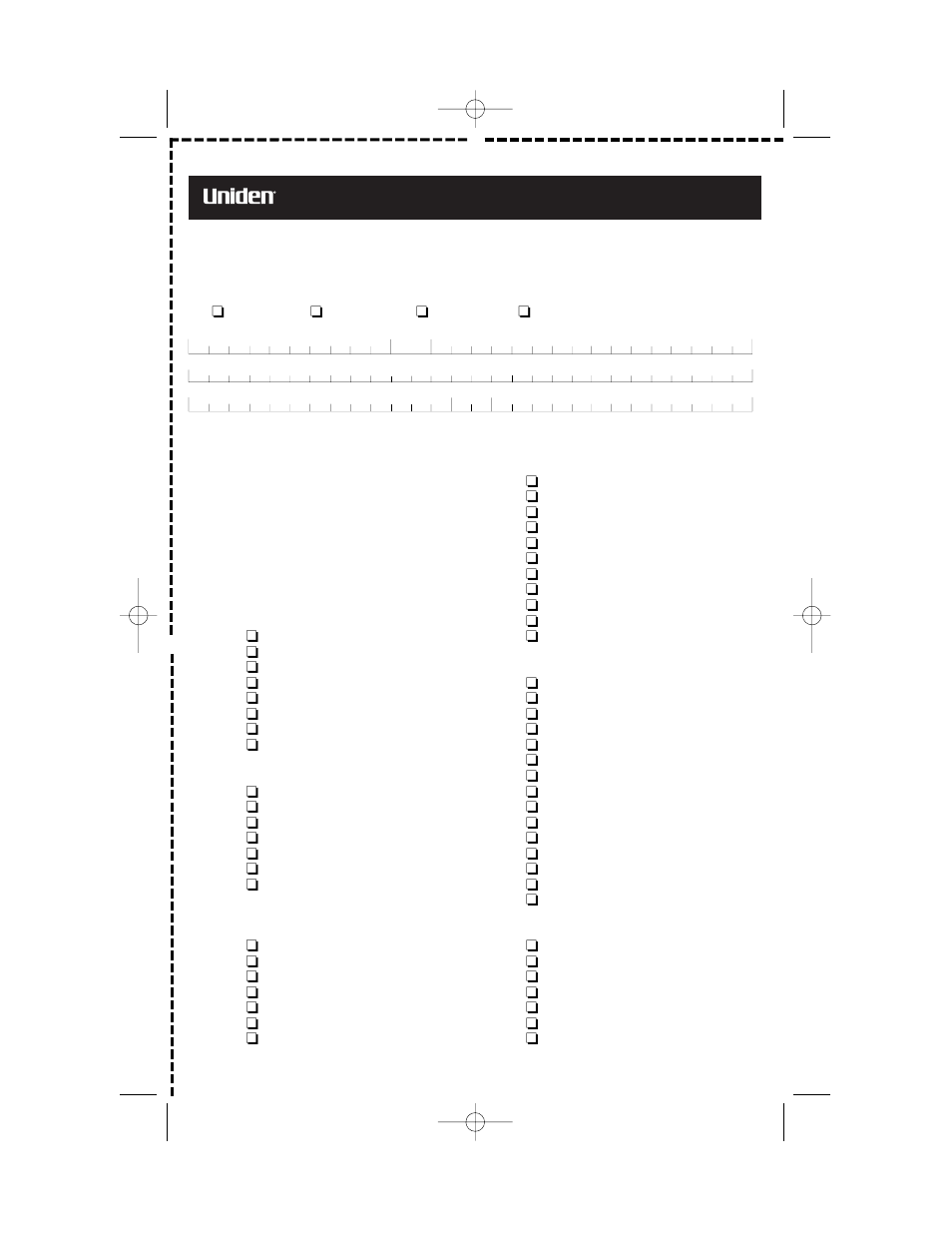 Pro 520, Product registration card | Uniden PRO 520XL User Manual | Page 11 / 12