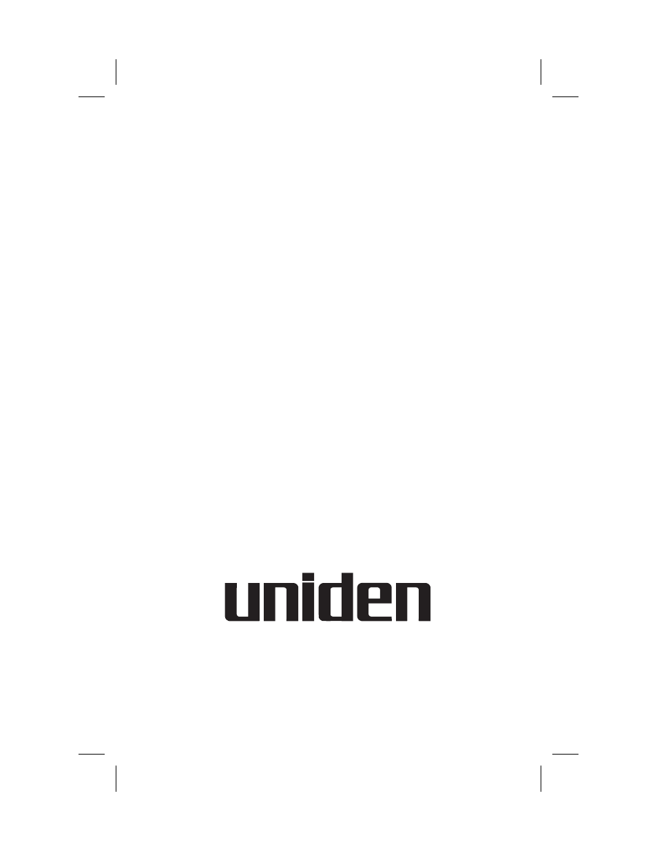 Uniden Clock User Manual | Page 24 / 24