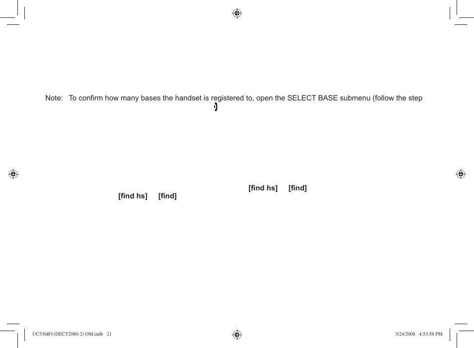 Using multiple bases | Uniden DECT2080 User Manual | Page 22 / 64