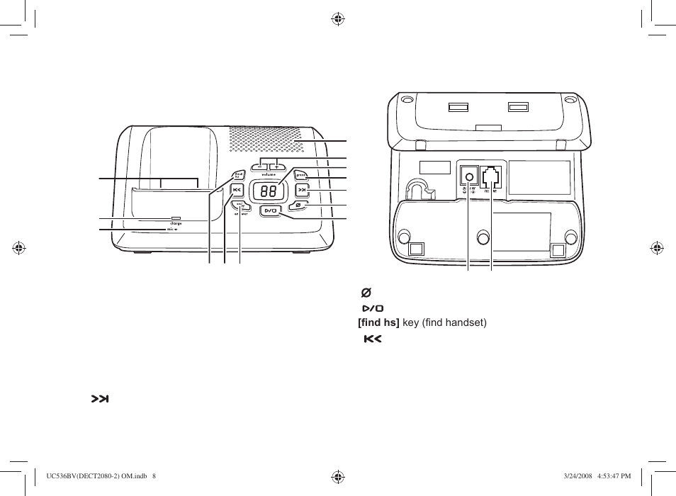 Uniden DECT2080 User Manual | Page 9 / 64