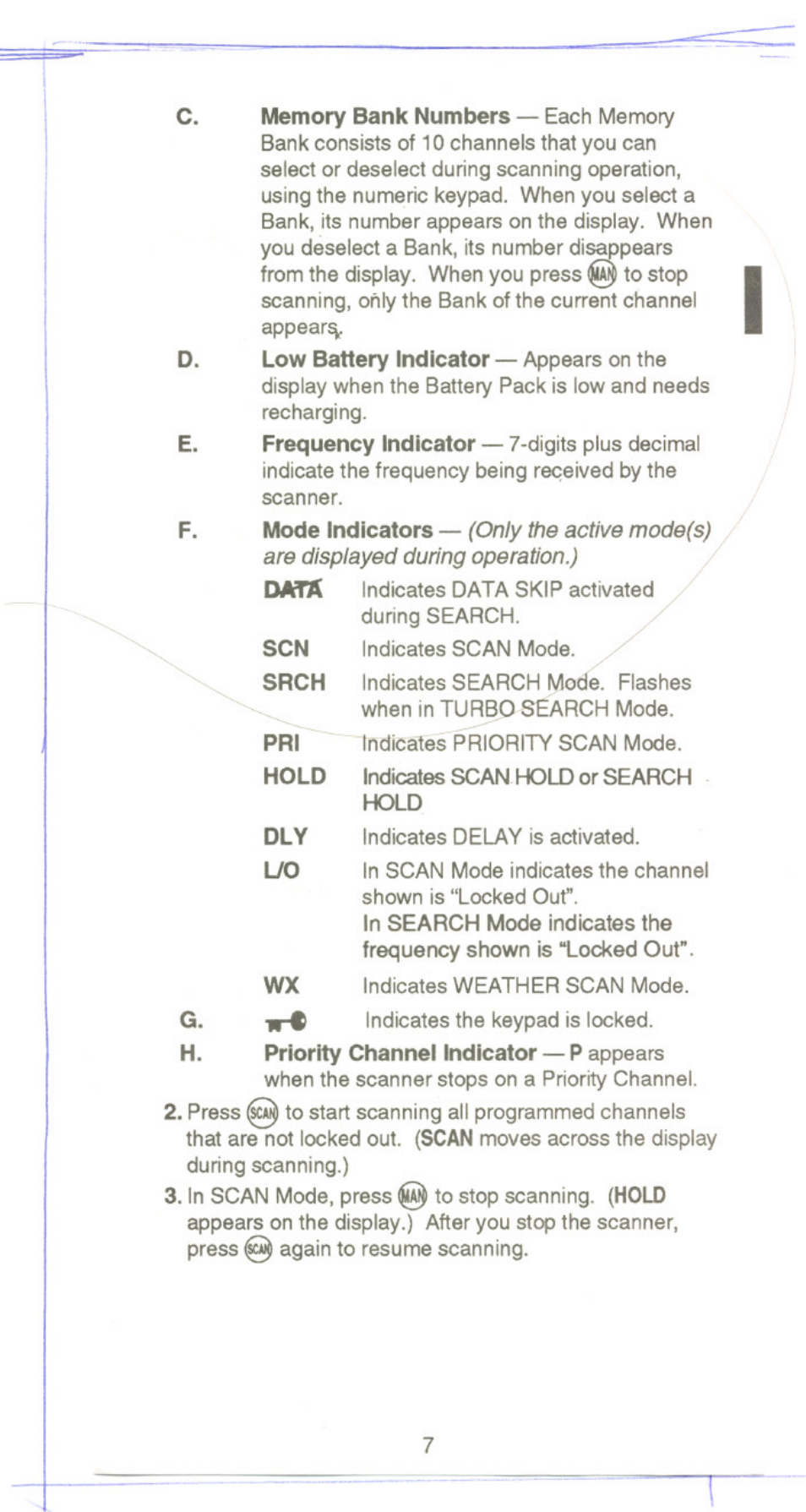 Uniden UBC 120XLT User Manual | Page 9 / 32