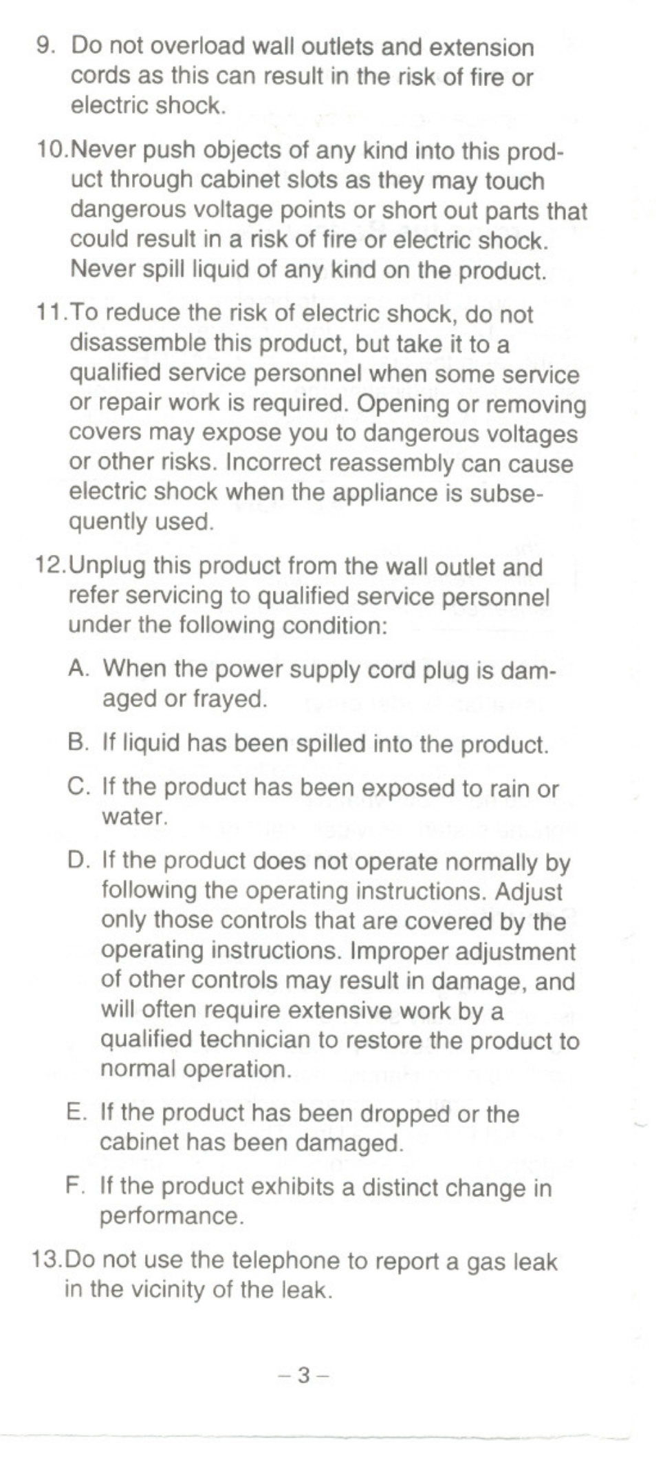 Uniden CT301 User Manual | Page 3 / 21