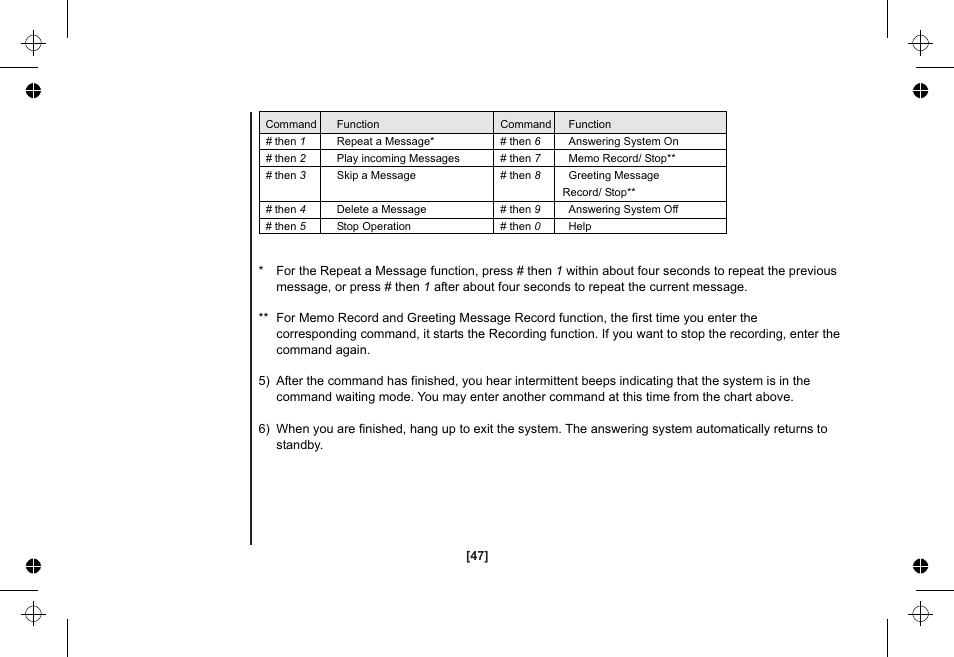 Uniden XSA1255 User Manual | Page 48 / 64