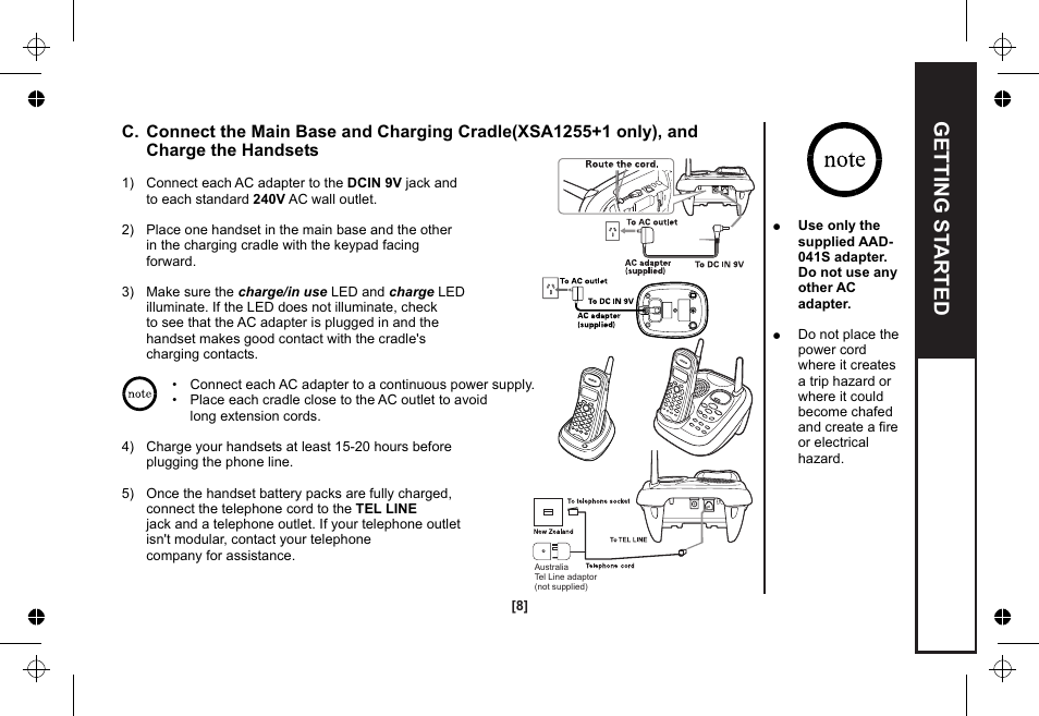 Uniden XSA1255 User Manual | Page 9 / 64