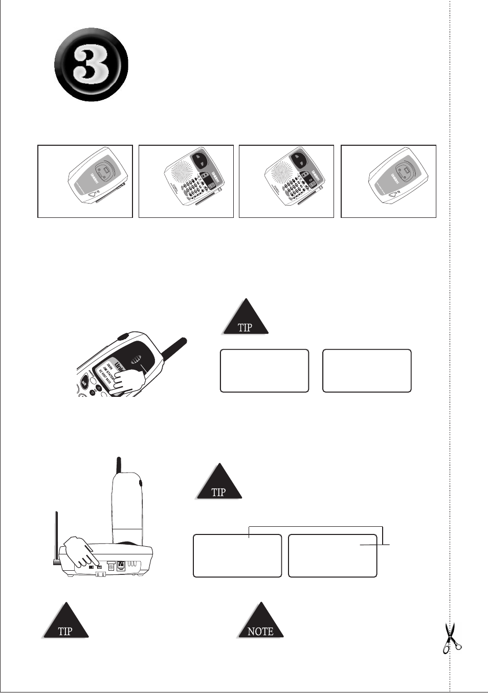 Registering your phone | Uniden DS 805 User Manual | Page 4 / 24