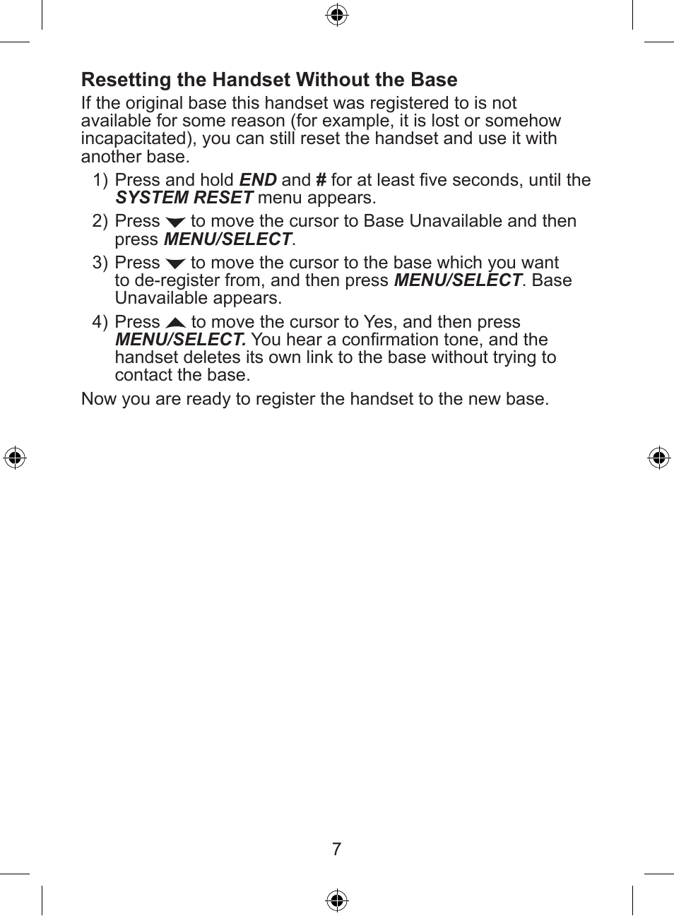 Uniden DECT 2035 Series User Manual | Page 8 / 24