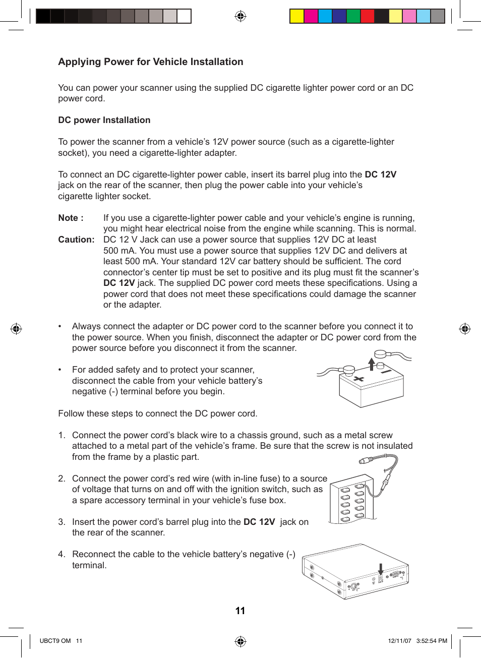 Uniden UBCT9 User Manual | Page 15 / 68