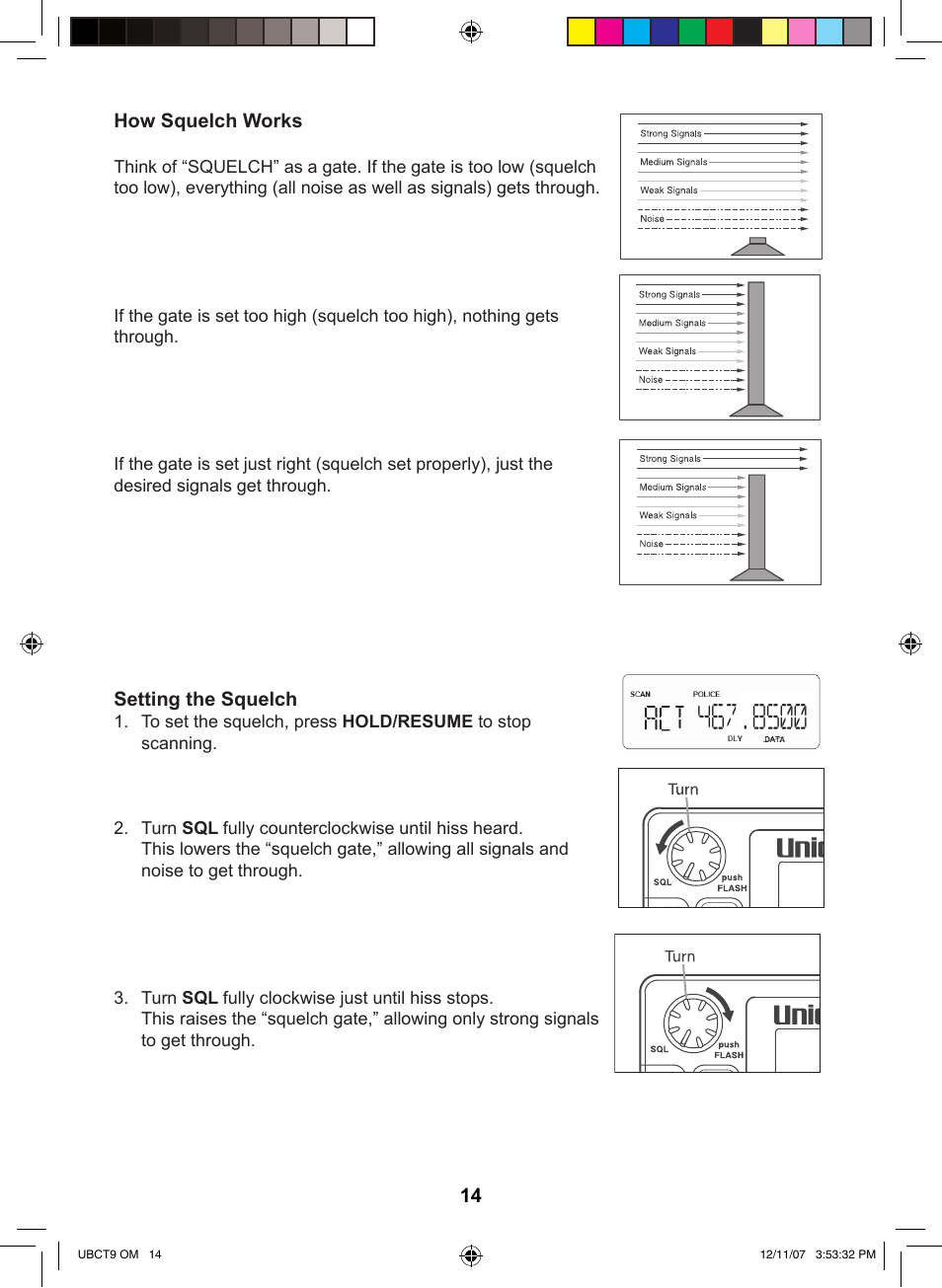 Uniden UBCT9 User Manual | Page 18 / 68