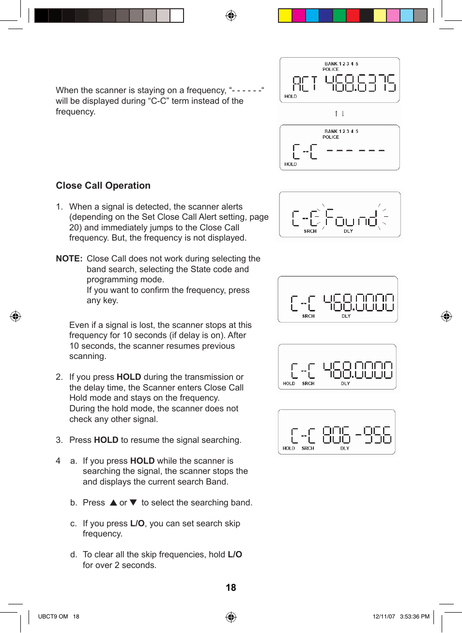 Uniden UBCT9 User Manual | Page 22 / 68