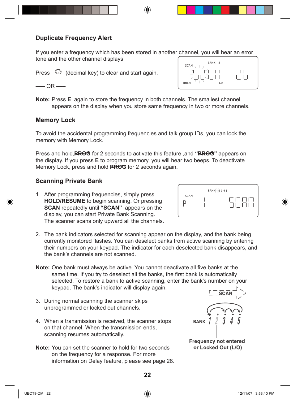Uniden UBCT9 User Manual | Page 26 / 68