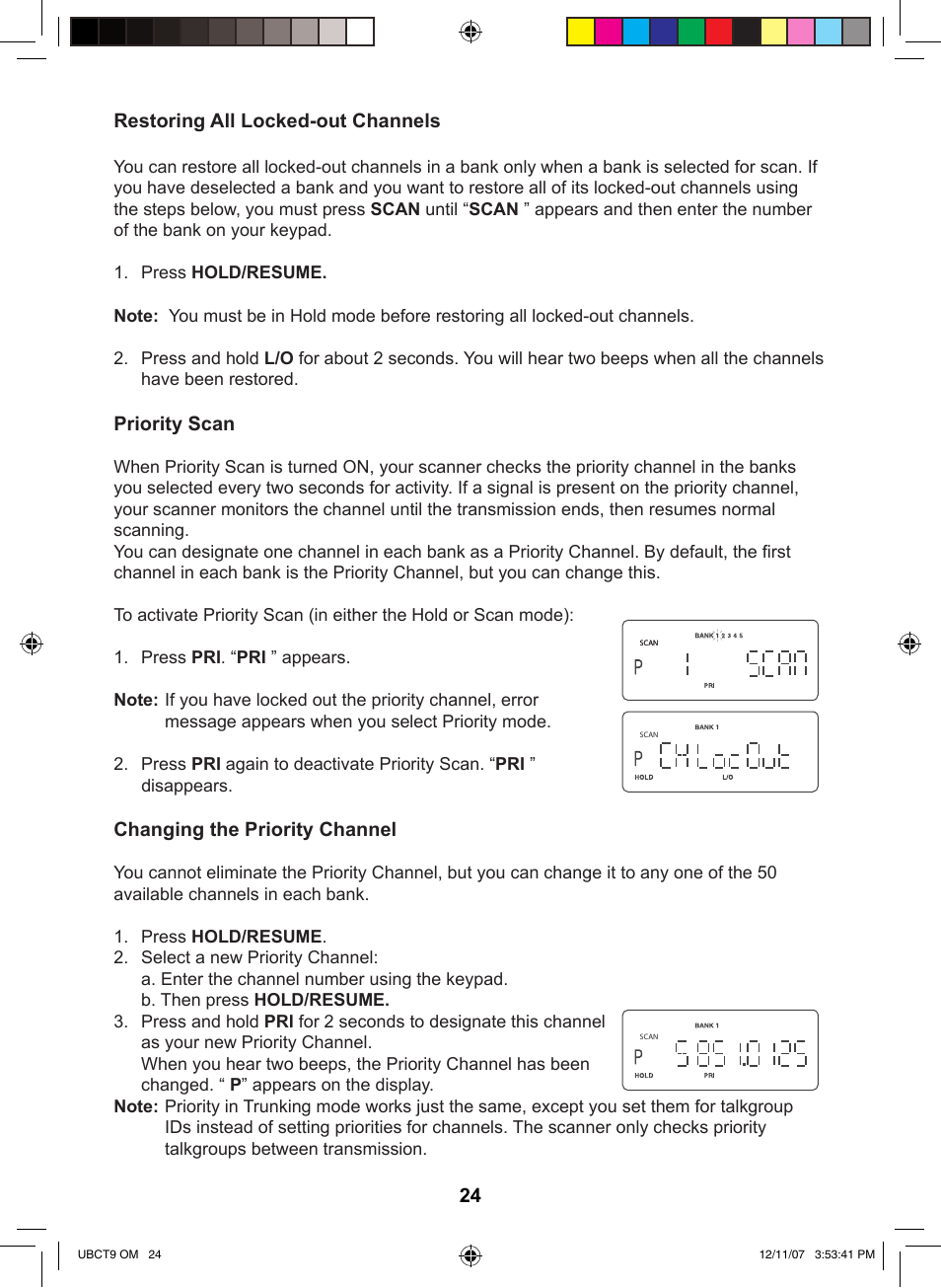 Uniden UBCT9 User Manual | Page 28 / 68