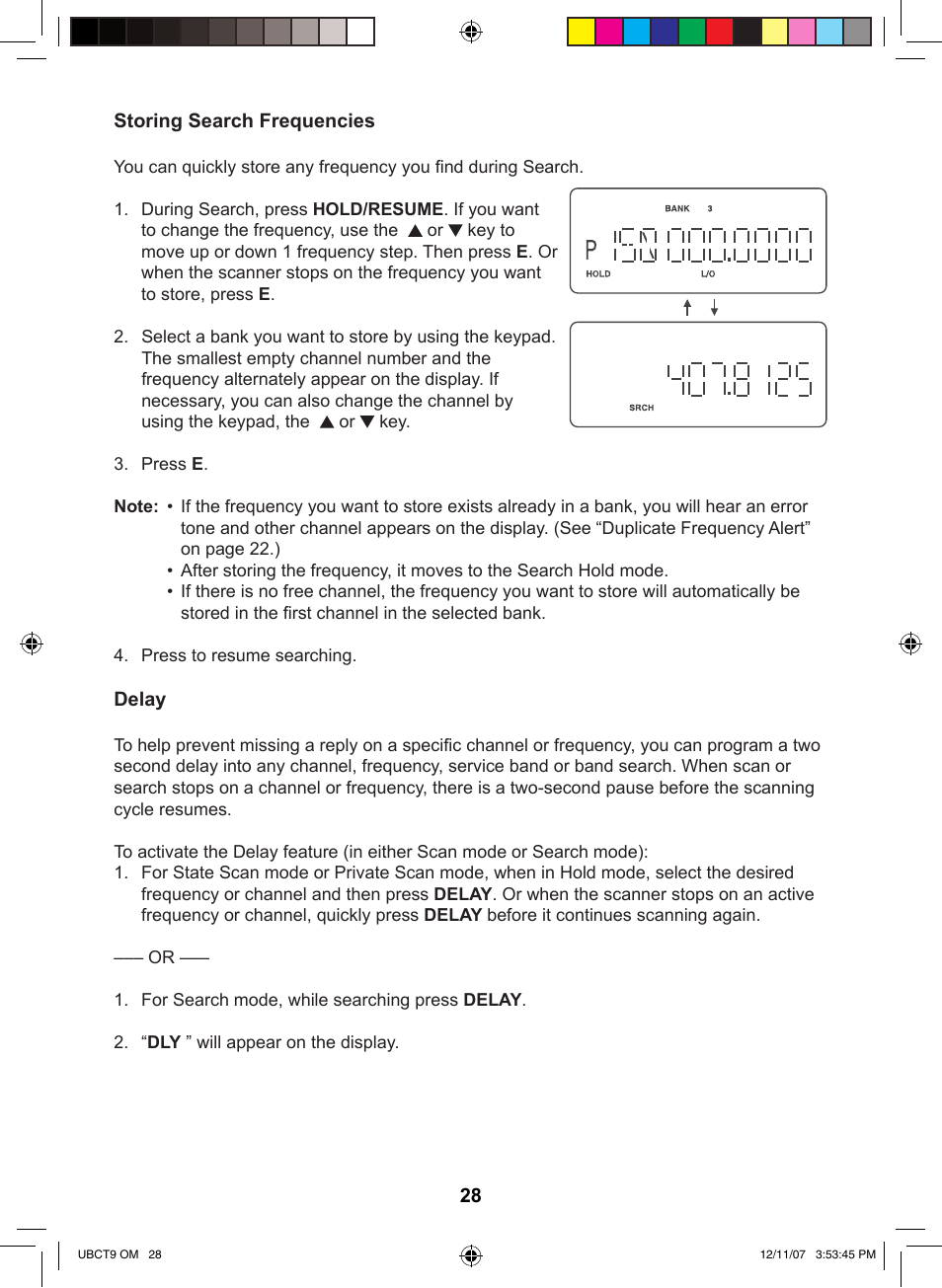Uniden UBCT9 User Manual | Page 32 / 68