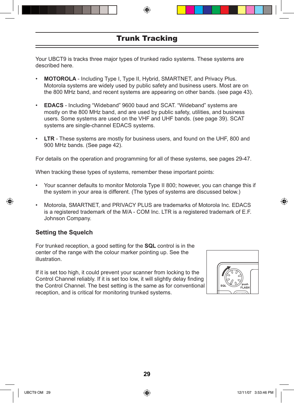 Trunk tracking | Uniden UBCT9 User Manual | Page 33 / 68