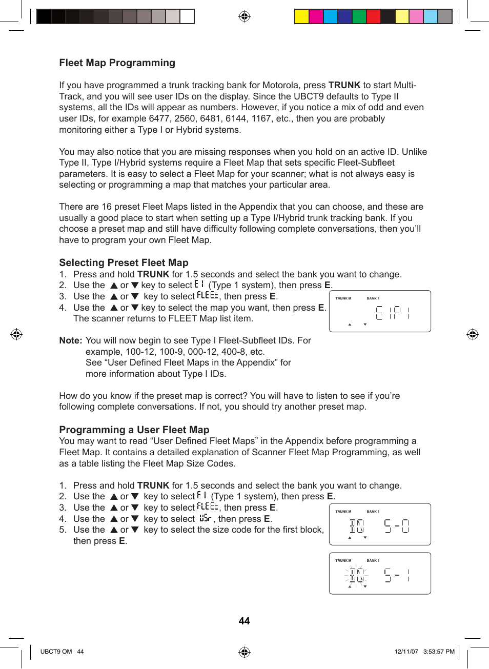 Uniden UBCT9 User Manual | Page 48 / 68