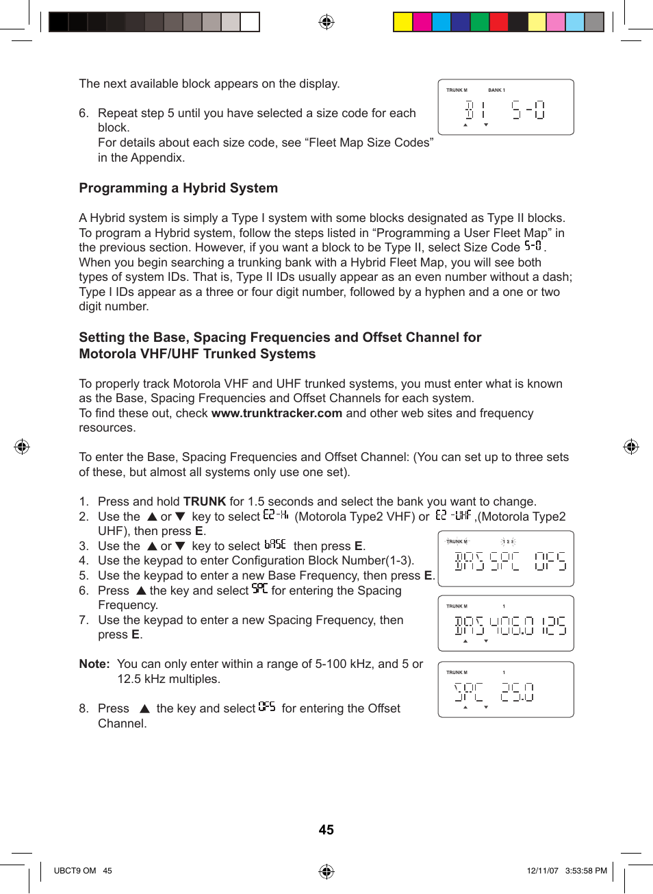 Uniden UBCT9 User Manual | Page 49 / 68