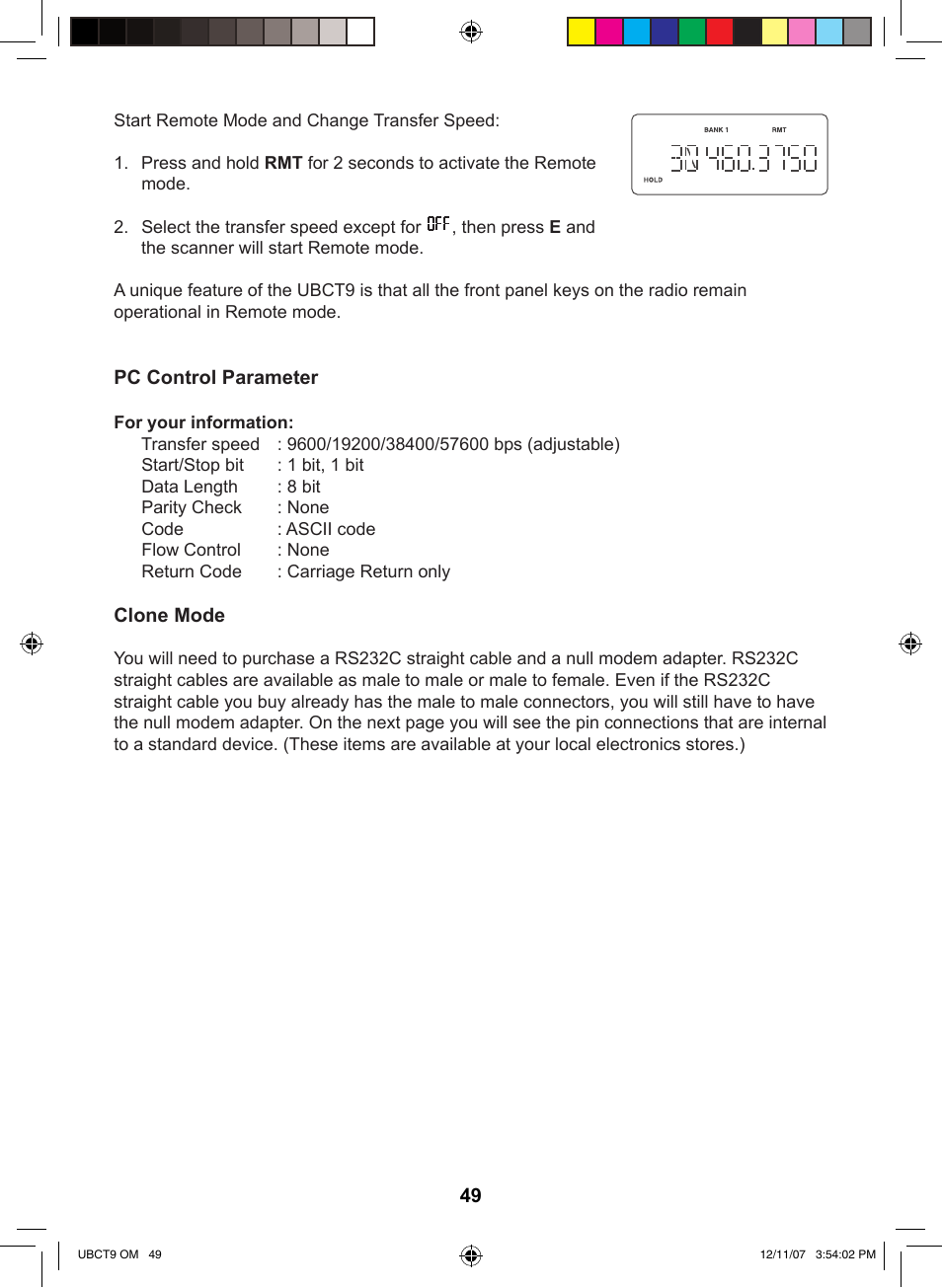 Uniden UBCT9 User Manual | Page 53 / 68