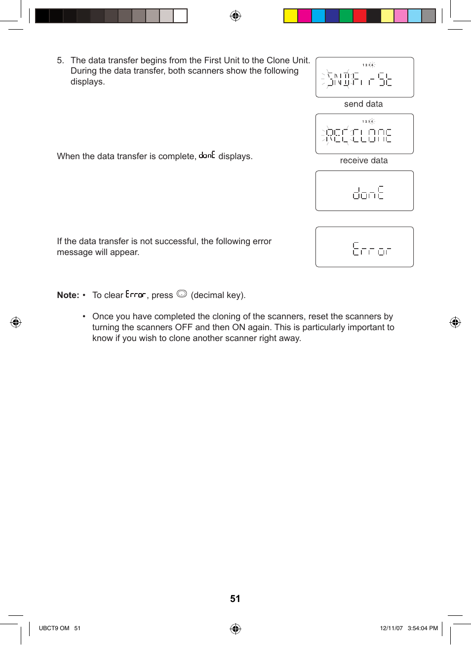 Uniden UBCT9 User Manual | Page 55 / 68