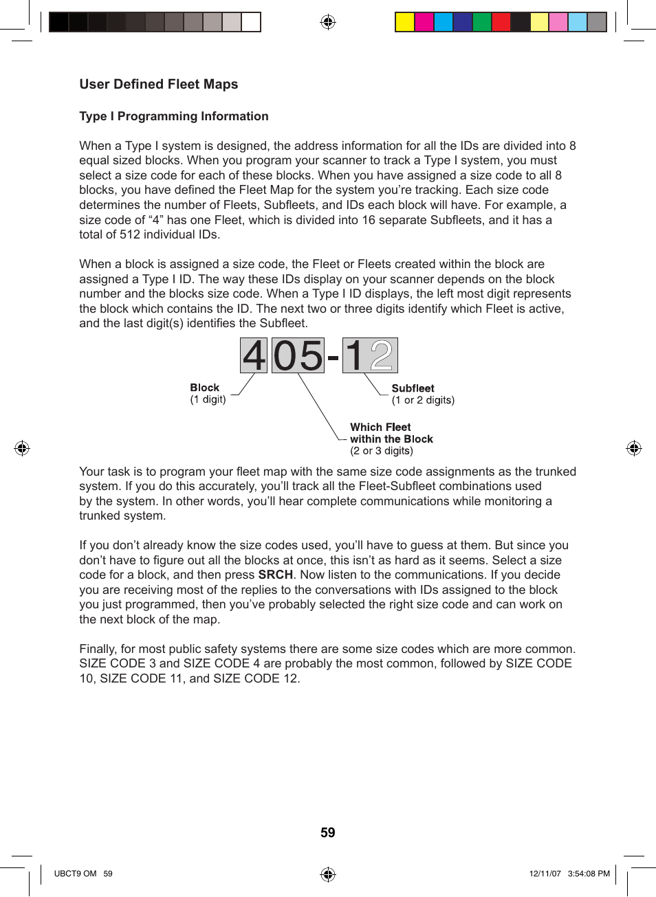 Uniden UBCT9 User Manual | Page 63 / 68