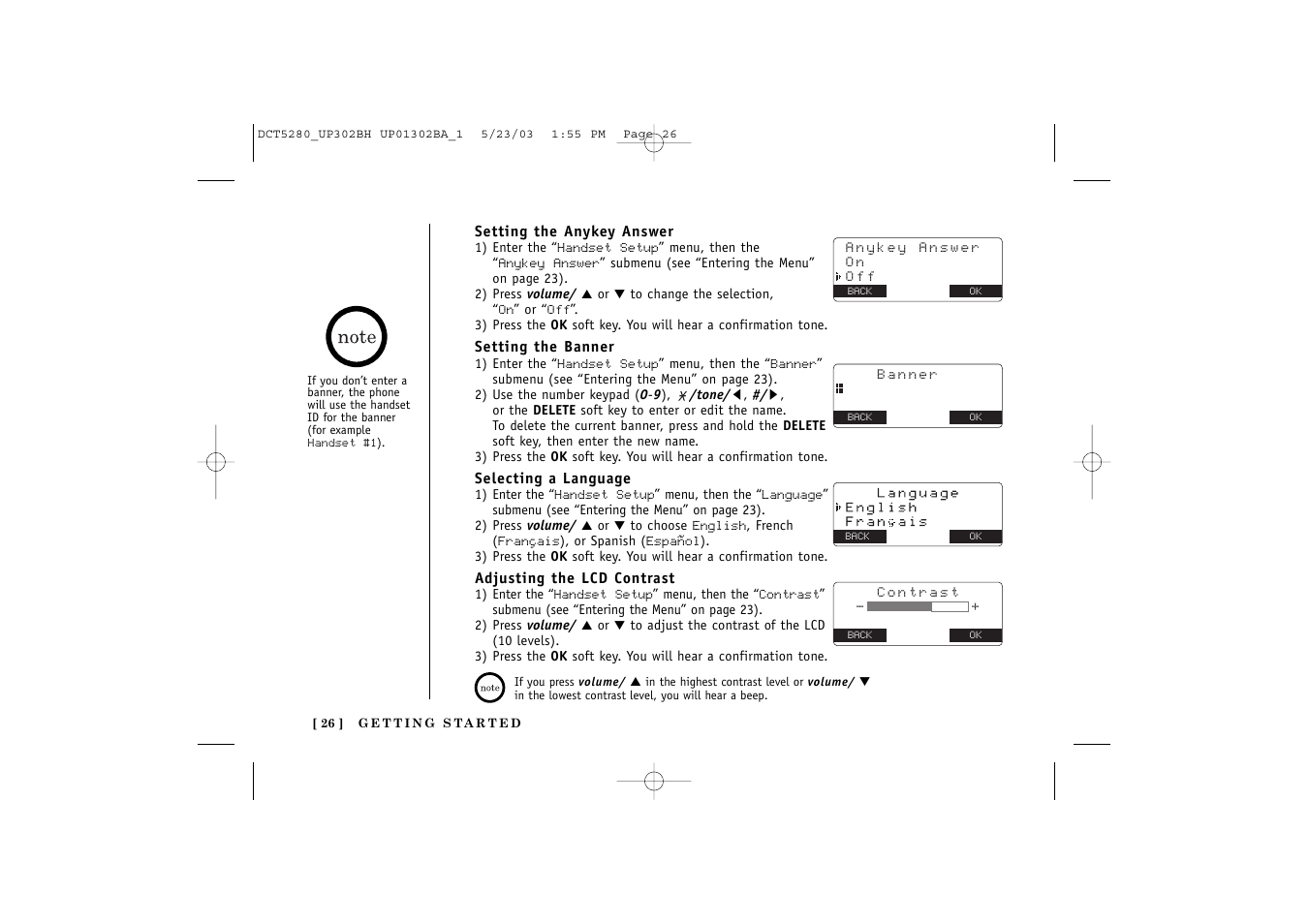 Uniden DCT5280 User Manual | Page 28 / 84