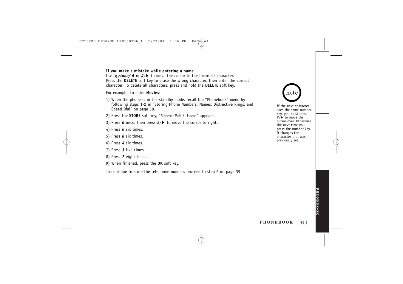 Uniden DCT5280 User Manual | Page 43 / 84
